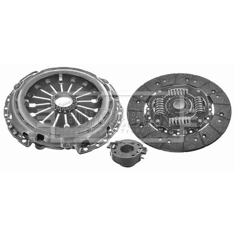 Borg & Beck Clutch Kit Set 3pc 240mm HK7890