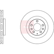 Apec 2 x Vented Front Brake Discs DSK2643