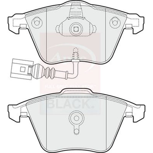 Apec Front Brake Pad Set PAD1531B