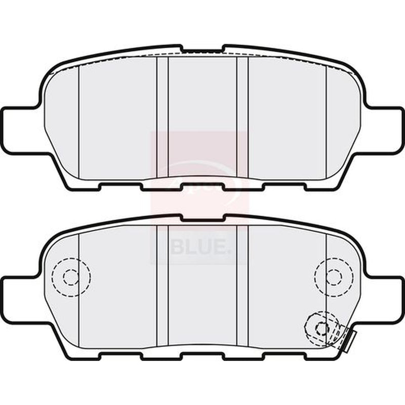 Apec Rear Brake Pad Set PD3280