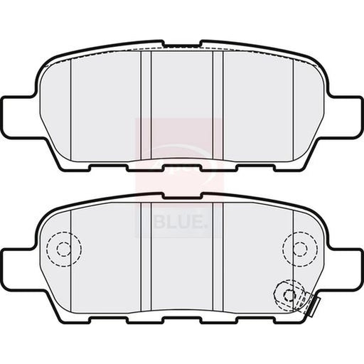 Apec Rear Brake Pad Set PD3280