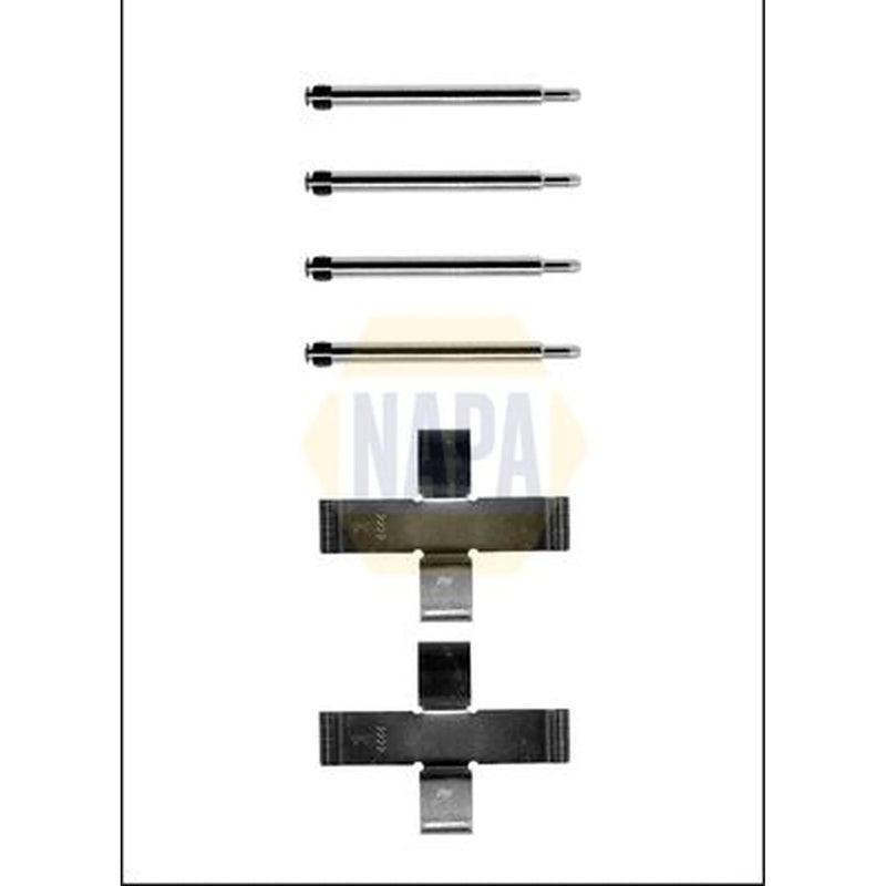 NAPA Brake Pad Accessory Fitting Kit Front NFK1304