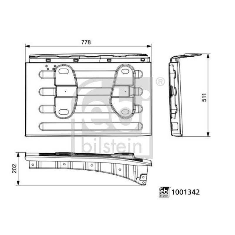 Febi Wing Wide High 1001342