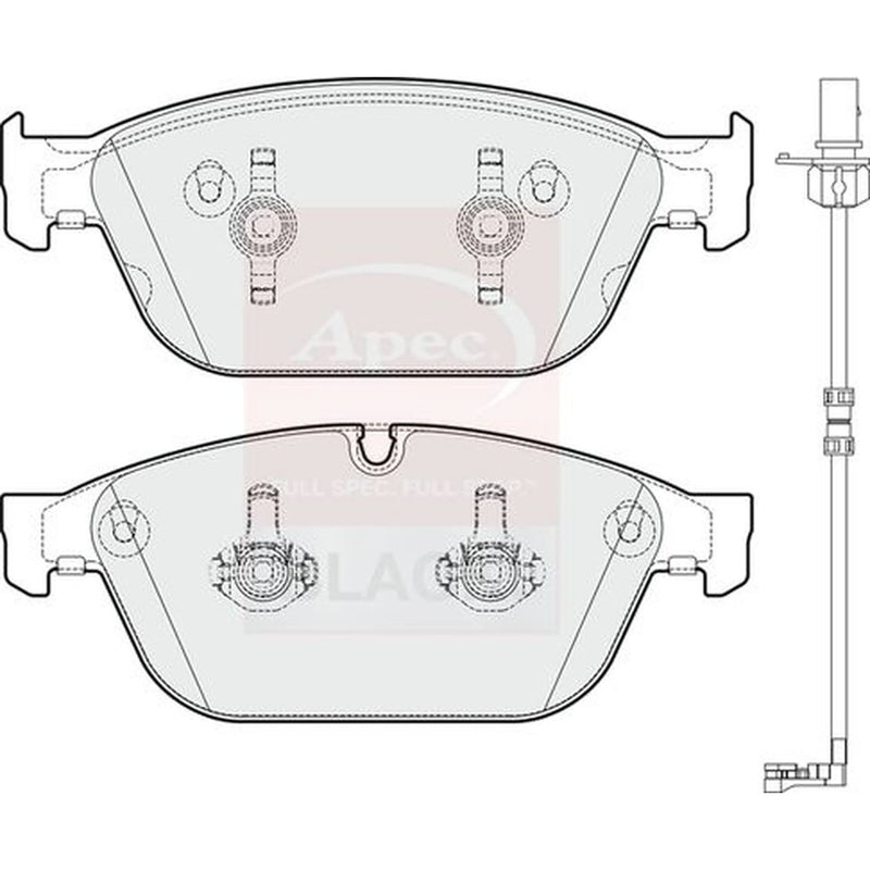 Apec Front Brake Pad Set PAD1785B