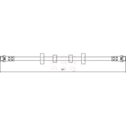 Apec Brake Hydraulic Hose Line Front HOS4098