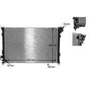 Mahle Engine Radiator CR 985 000S