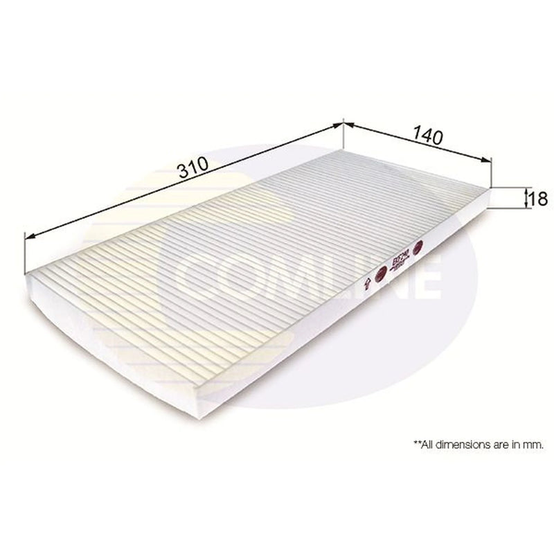 Comline Cabin Air Filter (Pollen Filter) EKF240