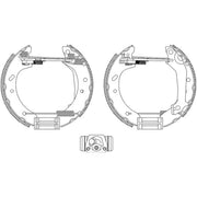 Mintex Brake Shoe Set Axle Kit MSP110