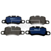 Borg & Beck 4 x Rear Brake Pad Set BBP2643