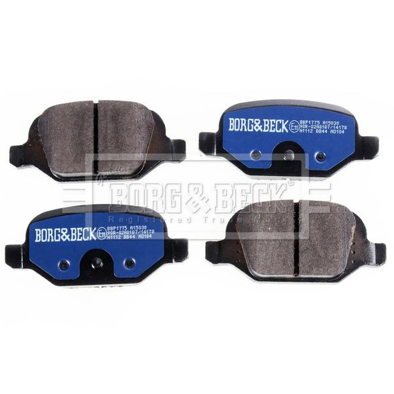 Borg & Beck 4 x Rear Brake Pad Set BBP1775
