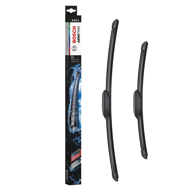 Bosch Wiper Wiper Blade Set 550mm + 400mm — A971S