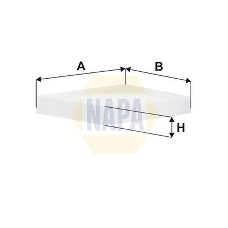 NAPA Cabin Air Filter (Pollen Filter) NFC4312
