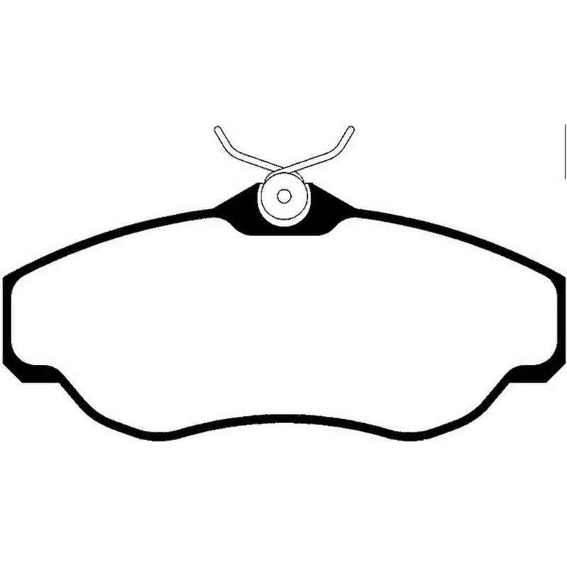 Abtex Front Brake Pad Set PLU4556