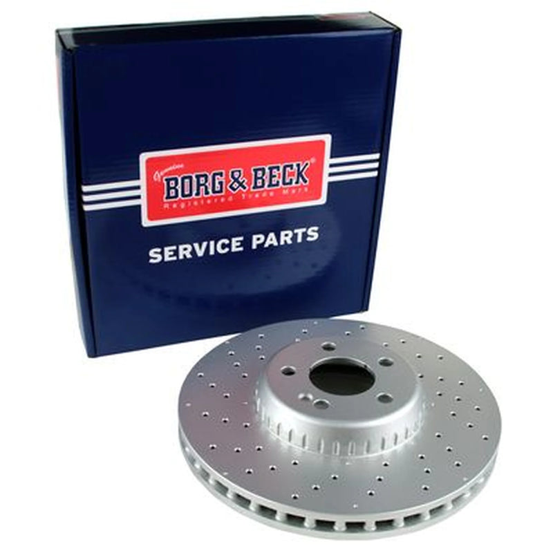 Borg & Beck 2 x / Front Brake Discs BBD7035S