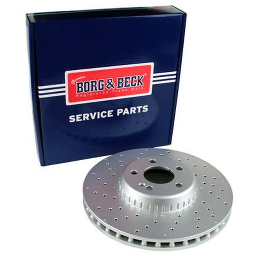 Borg & Beck 2 x / Front Brake Discs BBD7035S