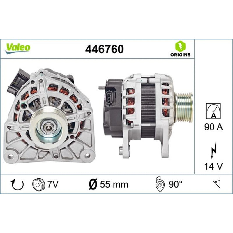 Valeo Car Alternator 12V 446760