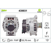 Valeo Car Alternator 12V 439931