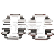 Borg & Beck Brake Pad Accessory Fitting Kit Front BBK1298
