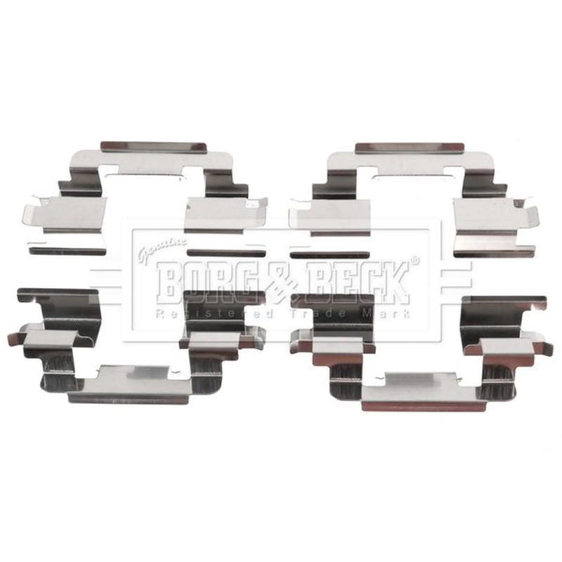 Borg & Beck Brake Pad Accessory Fitting Kit Front BBK1298