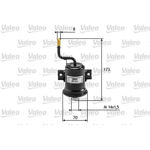 Valeo Fuel Filter Element 587221