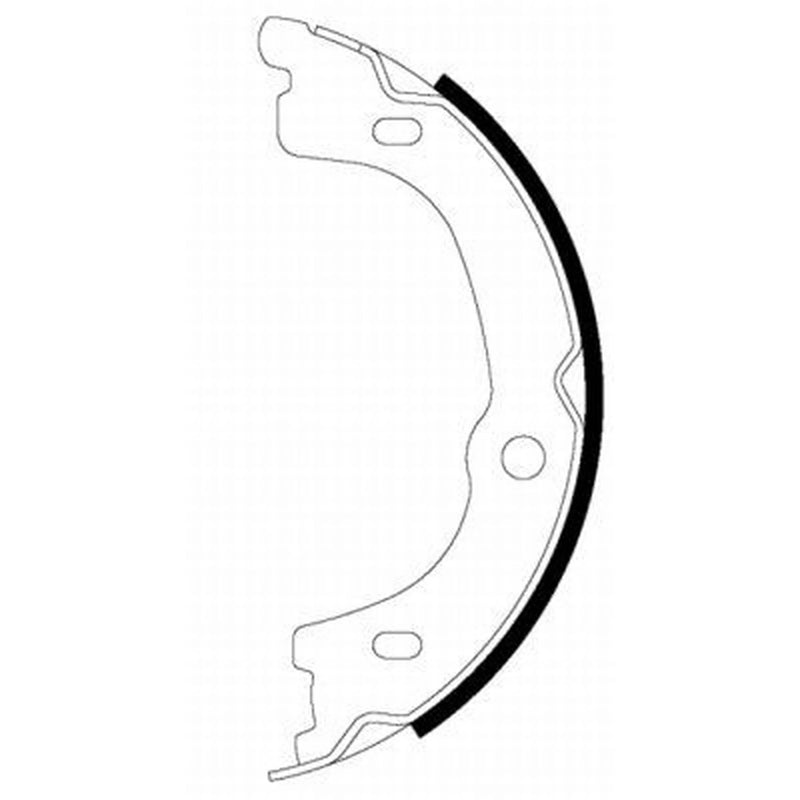 Mintex Parking Brake Shoe Set MFR657