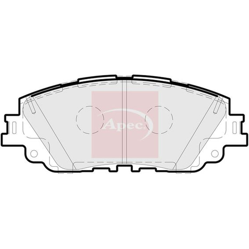 Apec Front Brake Pad Set PAD2292