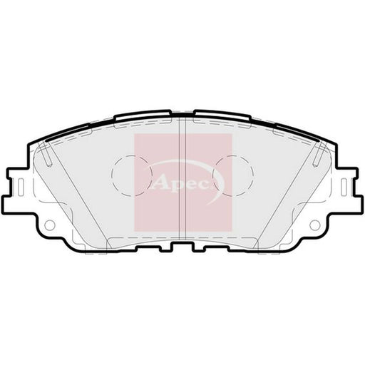 Apec Front Brake Pad Set PAD2292