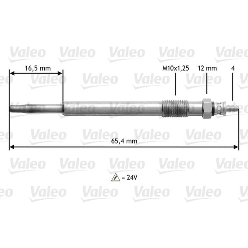 Valeo Diesel Engine Glow Plug 345169