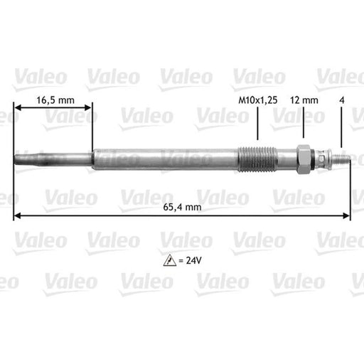 Valeo Diesel Engine Glow Plug 345169