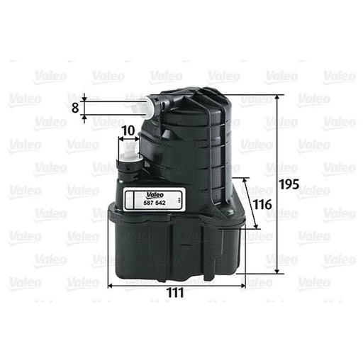 Valeo Fuel Filter Element 587542
