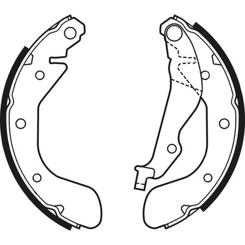Abtex Brake Shoe Set Axle Kit ABS4092