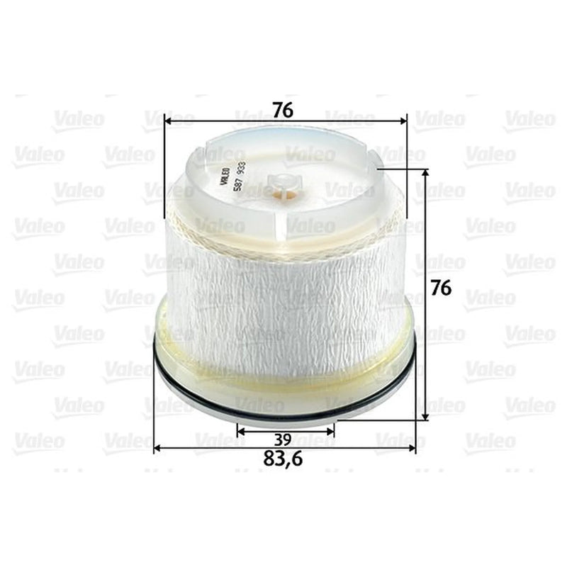 Valeo Fuel Filter Element 587933