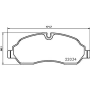 Mintex Front Brake Pad Set MDB3719