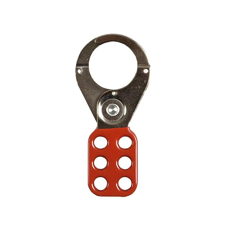 ABUS Mechanical 702 Lock Off Hasp 38mm (1.1/2in) Red - 10035768-01