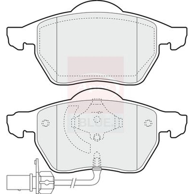 Apec Front Brake Pad Set PD3015