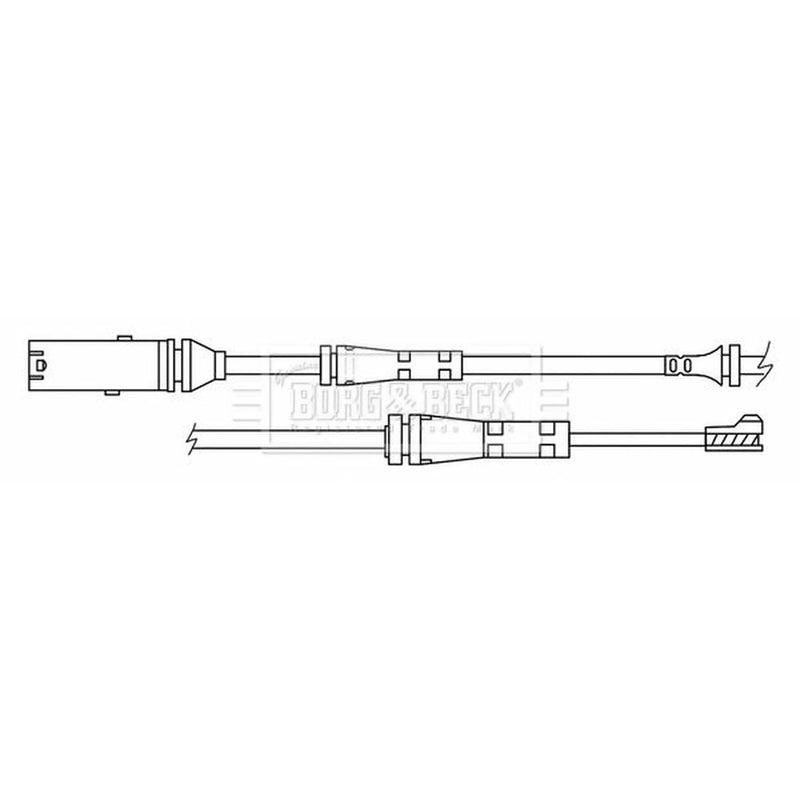 Borg & Beck Brake Pad Wear Sensor Front BWL3193