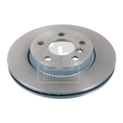 Febi 2 x Internally Vented Front Brake Discs 104102