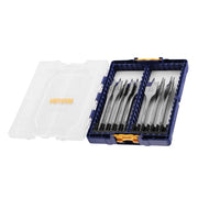IRWIN® Blue Groove 4X Flat Bit Set, 8 Piece - IW4041010
