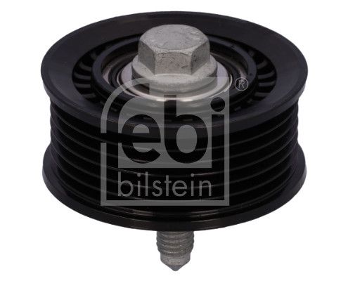 Febi V-Ribbed Belt Deflection/Guide Pulley fits Opel Grandland X 2019 on 1.6