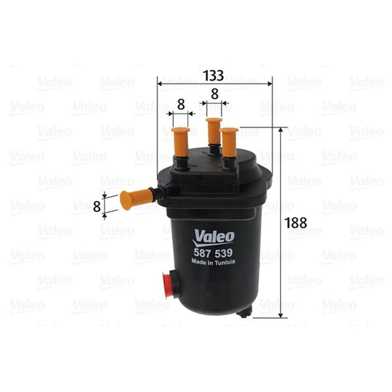 Valeo Fuel Filter Element 587539