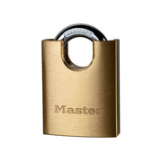 Master Lock Solid Brass 50mm Padlock 5-Pin Shrouded Shackle - 2250EURD