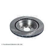 Blue Print 2 x Perforated/Vented Rear Brake Discs ADU174386