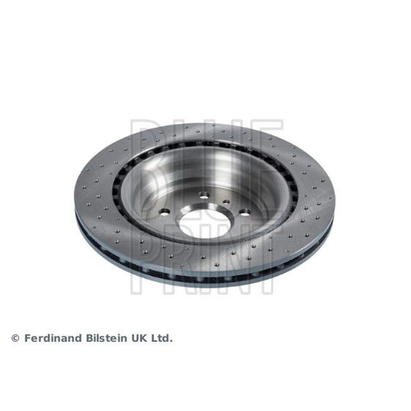 Blue Print 2 x Perforated/Vented Rear Brake Discs ADU174386