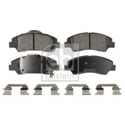 Febi Front Brake Pad Set 186405