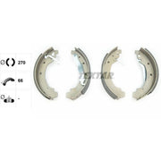 Textar Brake Shoe Set Axle Kit 91028900