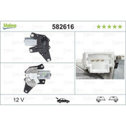 Valeo Front/Rear Wiper Motor Rear 582616
