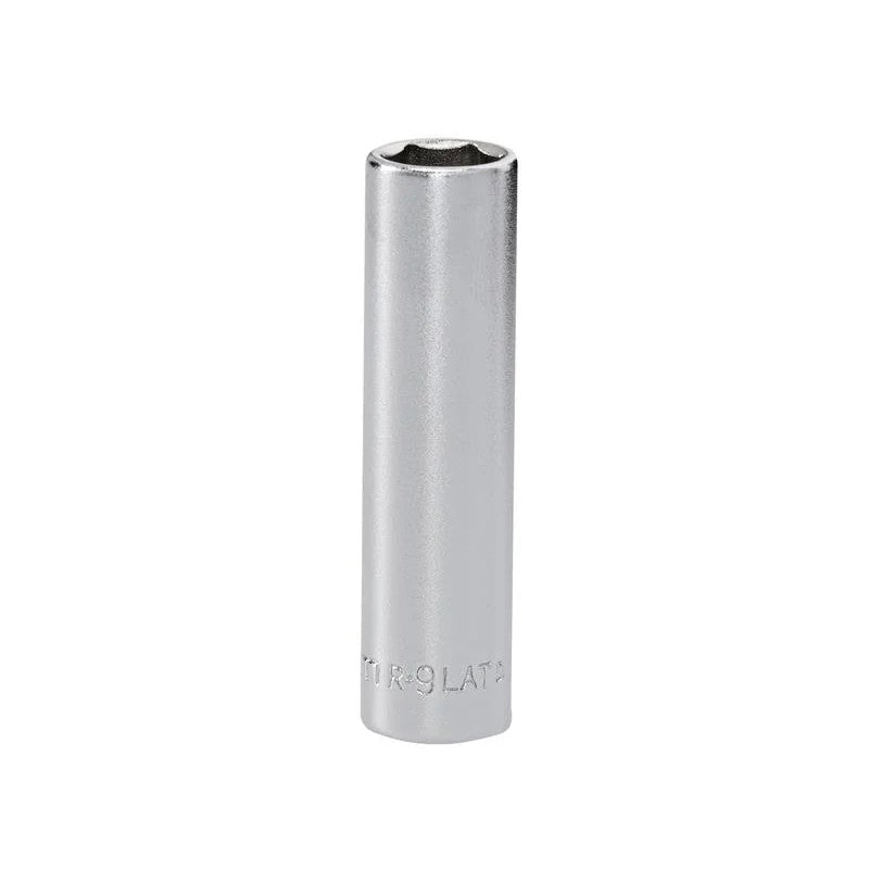 Facom R.9LAT 6 Point Deep Socket 1/4in Drive 9mm - R.9LAT