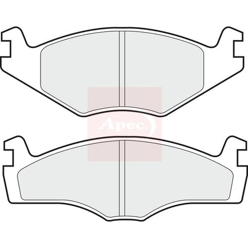 Apec Front Brake Pad Set PAD435
