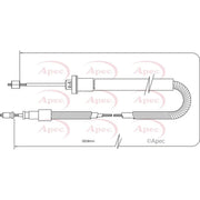 Apec Handbrake Cable Right Rear CAB1573