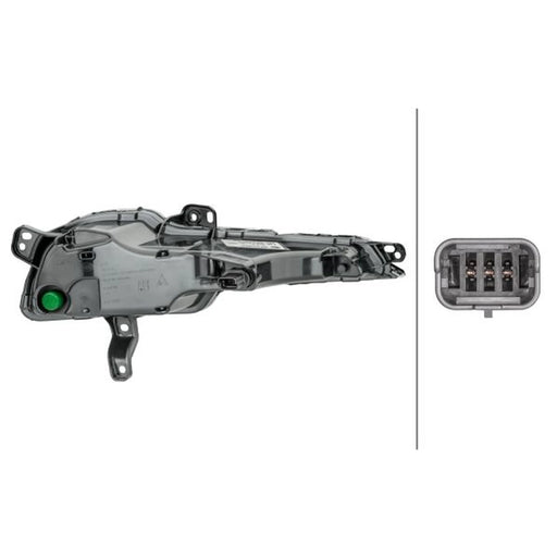 Hella Direction Indicator Light Left Front 2BA 013 163-011